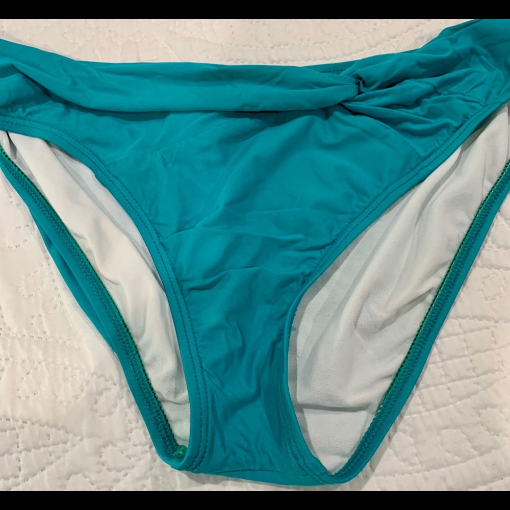 Antonio Melani turquoise bikini bottoms